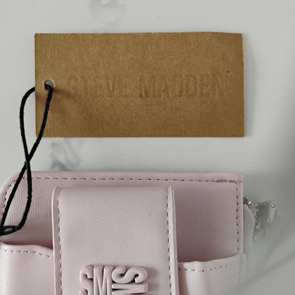NWT Steve Madden Wallet/Wristlet - Pink MSRP $58 - Picture 4 of 12